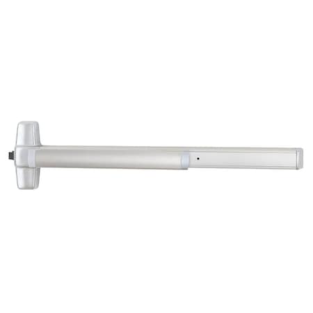 Von Duprin Grade 1 Mortise Exit Device, Wide Stile Pushpad, 48-in, Exit Only, Less Trim, Hex Key Dogging, Satin 9875EO 4 US28